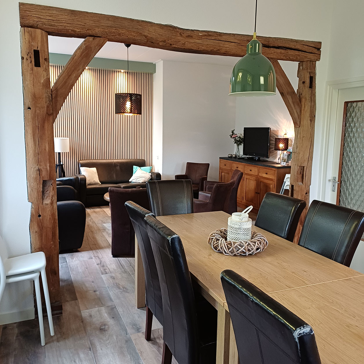 Groepsaccommodatie De Vreman - woonkamer